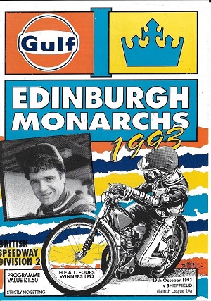 Edinburgh v Sheffield, 29th October 1993