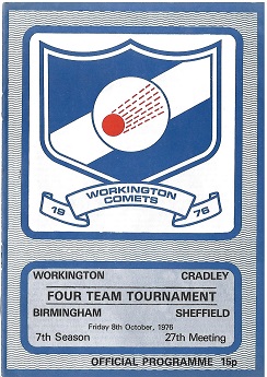 Workington Four Team Tournament, 8th Oct 1976
