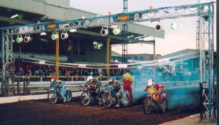 Start line view, heat 4