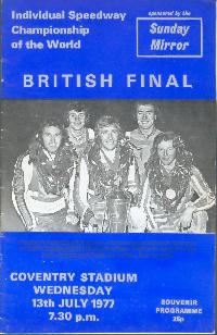 British Final, Coventry 1977