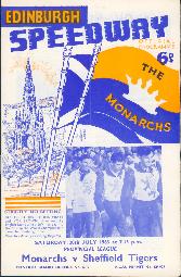 Edinburgh v Sheffield, 20th July 1963