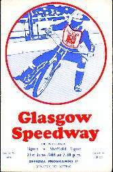 Glasgow v Sheffield, 21st June 1968