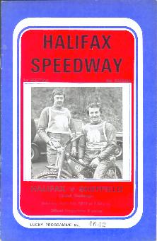 Halifax v Sheffield, 1st April 1972