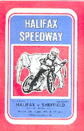 Halifax v Sheffield, 16th August 1975