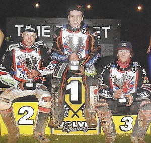 Joe Haines, Tom Perry & Kyle Howarth, British U21 2010