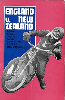 England v New Zealand, 27th August 1970