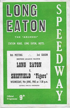 Long Eaton v Sheffield, 9th June 1965