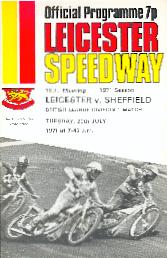Leicester v Sheffield, 20th July 1971