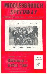 Middlesbrough v Sheffield, 4th April 1963