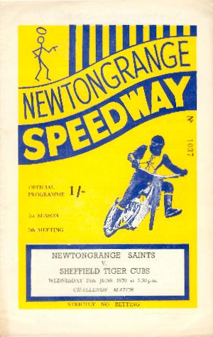 Newtongrange v Sheffield, 24th June 1970