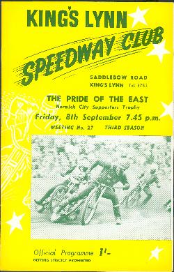 Pride of the East, 8th September 1967
