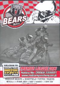 Redcar programme cover